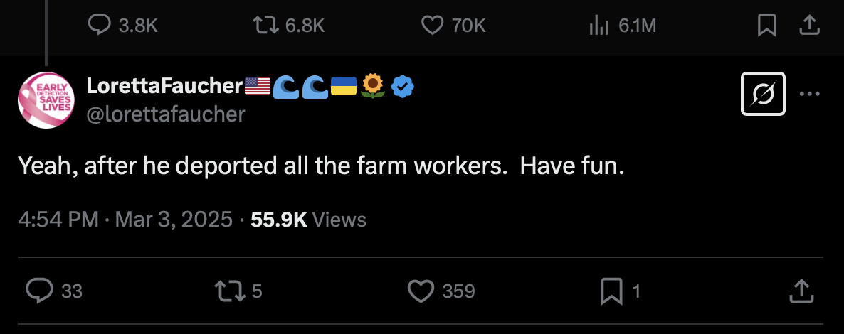 Twitter's response to Trump tariffs 